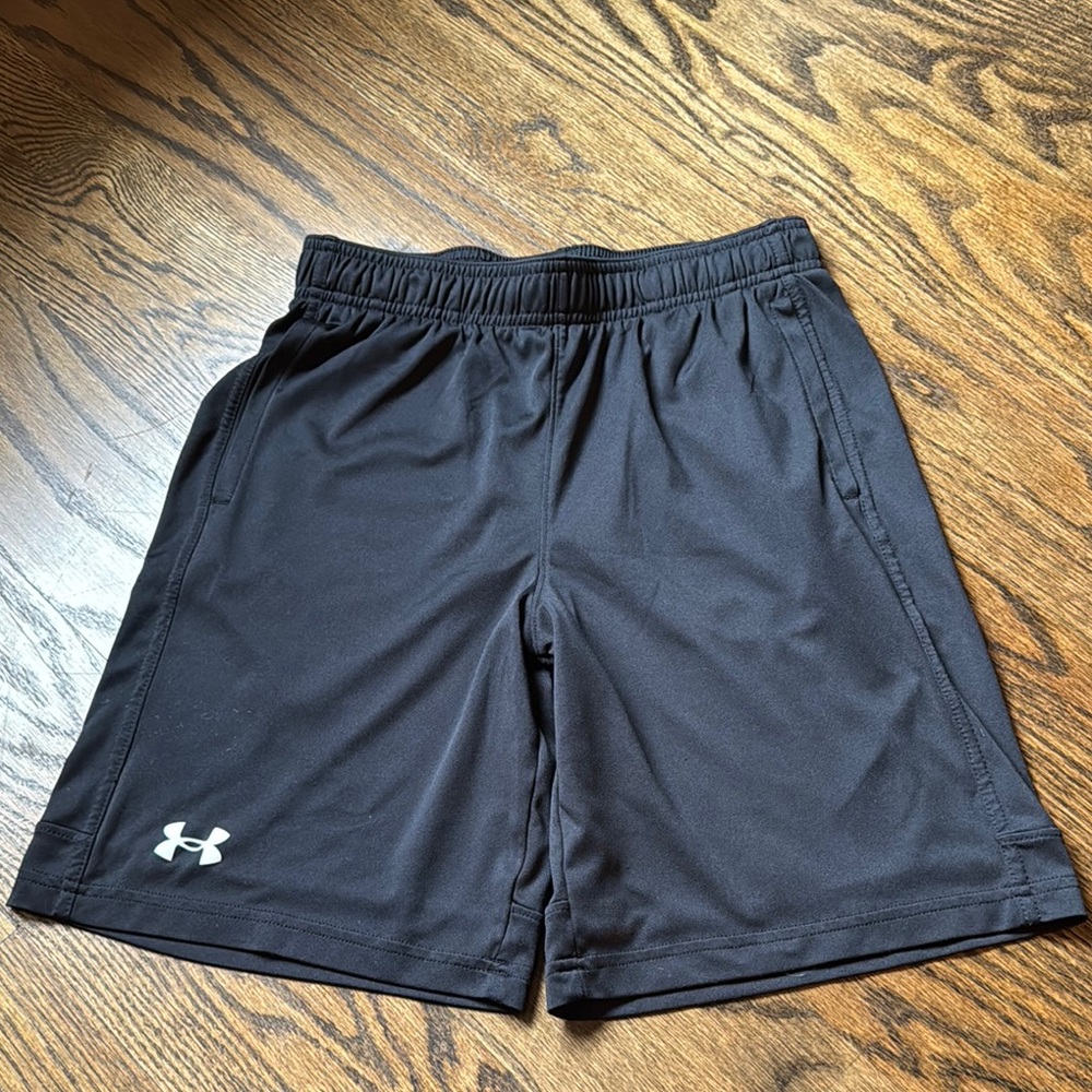 Under Armour Youth Black Athletic Shorts